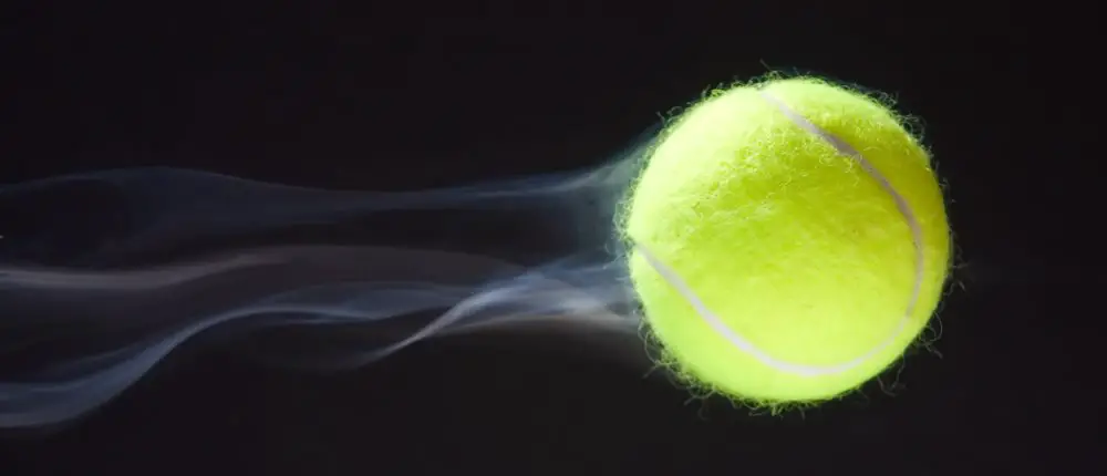 tennis ball smoking