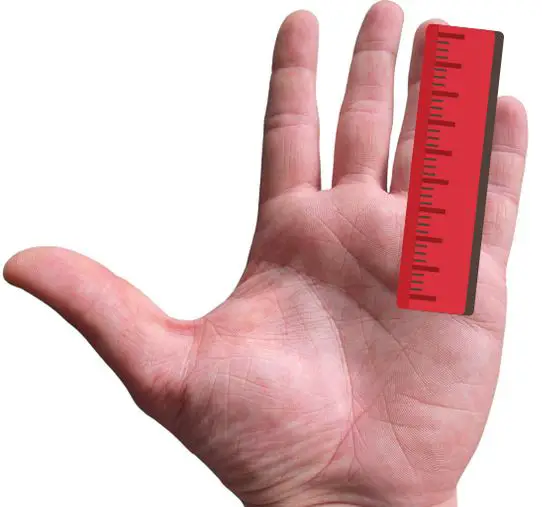 hand to measure grip