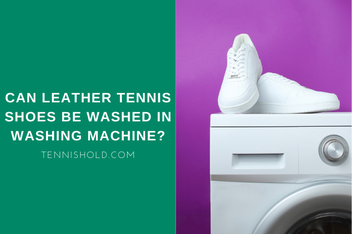 Can you wash 2025 leather tennis shoes